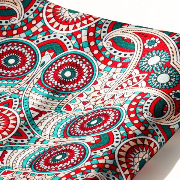Red Silk Pocket Square