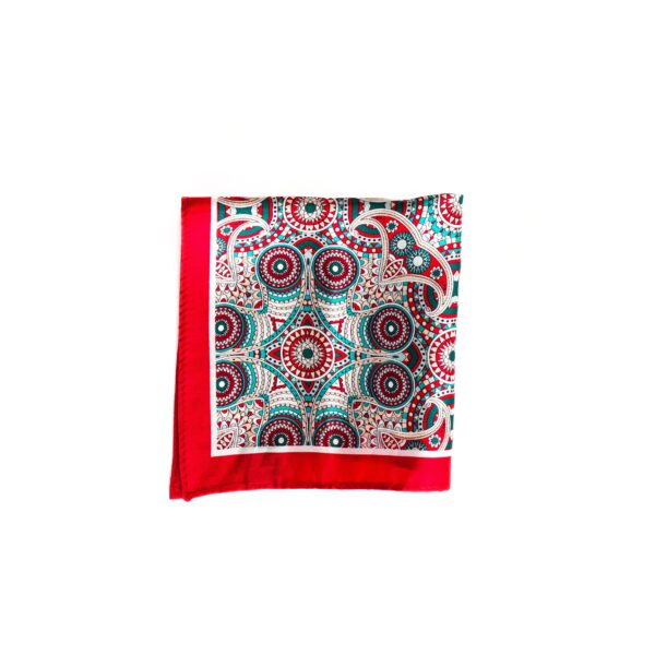 Silk Red Pocket Square