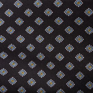 Black & Blue Silk Tie
