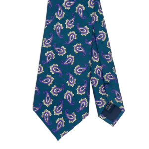 Green Silk Tie
