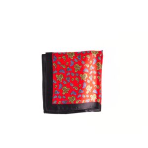 Silk Red Pocket Square
