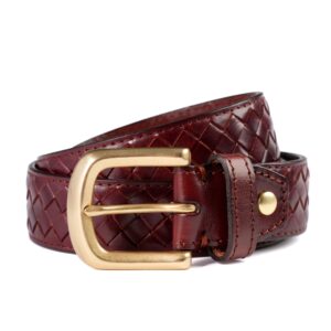 Retro fashion Leather Belt - Brown