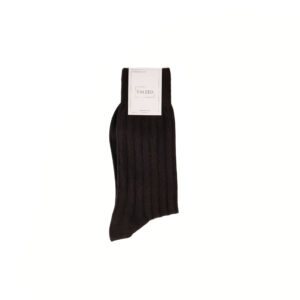 Mercerized Cotton Socks - Brown