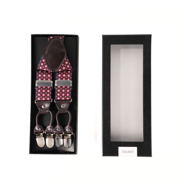Suspender - Diamond Red