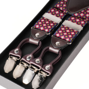 Suspender - Diamond Red