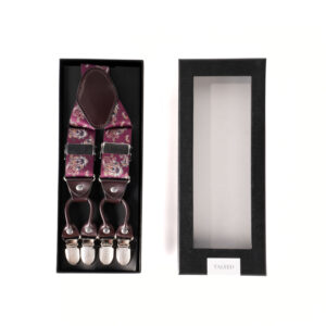 Suspender - Red Paisley