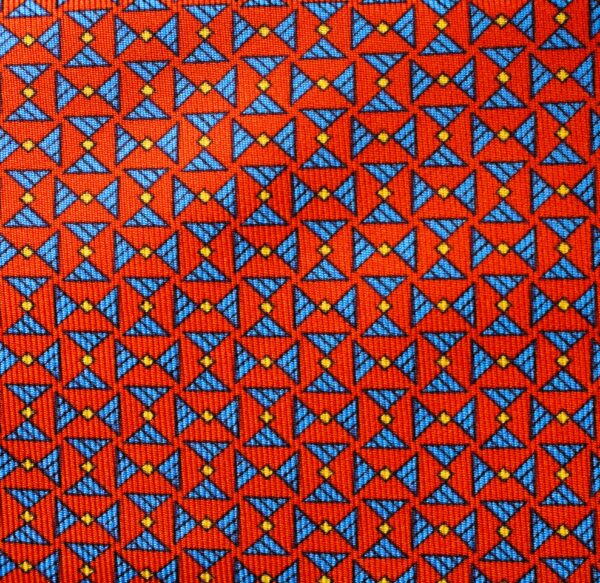 Orange Silk Tie
