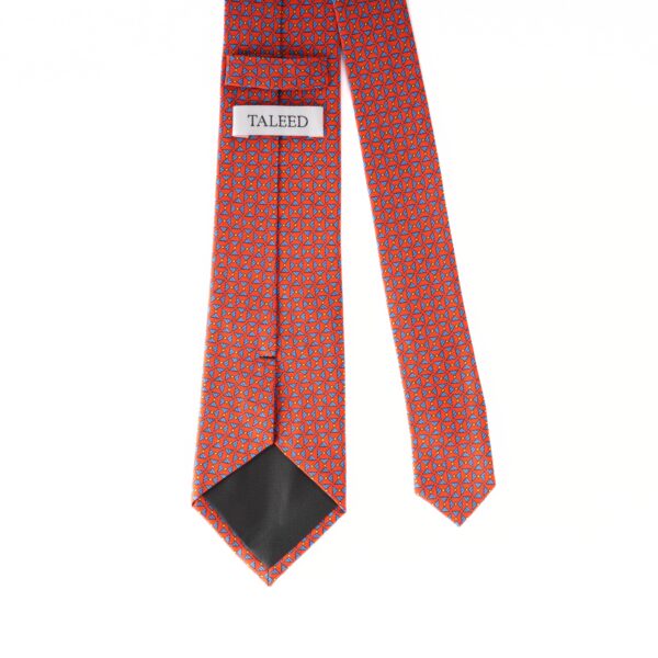 Orange Silk Tie