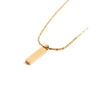 Men Necklace - gold