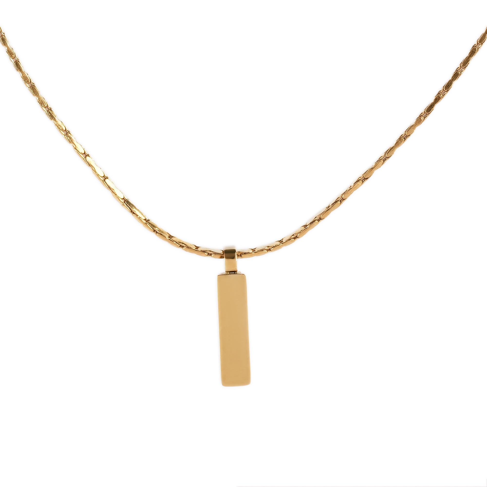 Men Necklace - gold